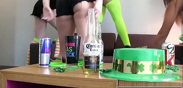  St Patricks turns into one big steamy sex show